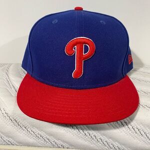 Philadelphia Phillies Made in the USA vintage hat New Era 59fifty fitted 7 3/8